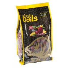 Бойлы Fresh Baits Ух! Слива с ракушечкой 20мм 200гр