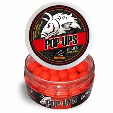 Бойлы MINENKO плавающие strawberry pop-up 14мм 70гр