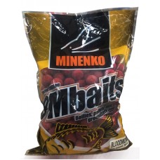 Бойлы MINENKO PMbaits пылящие Bloodworm-мотыль 20мм 1кг