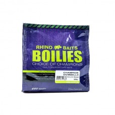 Бойлы Rhino Baits Champion мотыль и фрукты dumbells 14мм 500гр