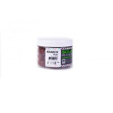 Бойлы Rhino Baits Kraken сквид октопус-кальмар 20мм банка 350гр пылящие