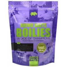 Бойлы Rhino Baits Pineapple N-Bituric ананас 20мм 1кг