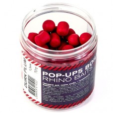 Бойлы Rhino Baits Pop-up Roll&Dumbells plum слива 12мм 70гр банка