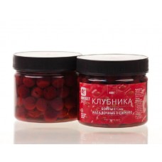 Бойлы Rocket Baits насадочные в сиропе 15мм 0,4кг клубника