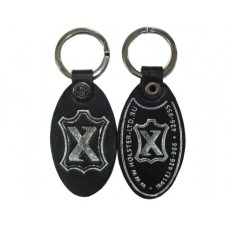 Брелок Хольстер серебряный кожа