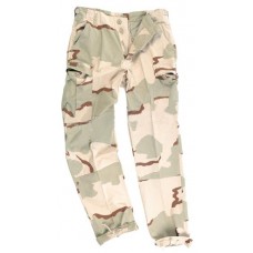 Брюки Mil-tec BDU ripstop 3 col desert
