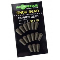 Бусина отбойник Korda Shok bead резиновая 15шт