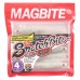 Приманка Magbite MBW04 Snatch bite shad 4-05 4.0" 5шт