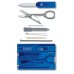 Карта Швейцарская Victorinox SwissCard Lite с инструментами синий