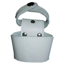 Чехол Хольстер под дубинку кожа белый