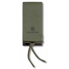 Чехол Victorinox Leather belt pouch иск. кожа зеленый с застежкой