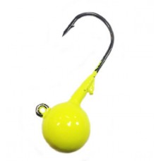 Джиг-головка Gamakatsu шар №2/0 5гр лимонный