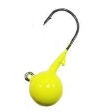Джиг-головка Gamakatsu шар №3/0 7гр лимонный