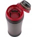 Термокружка Thermos JND BK 0,4л черный с красной крышкой