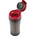 Термокружка Thermos JND BK 0,4л черный с красной крышкой