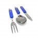 Набор столовых приборов Следопыт складные в чехле