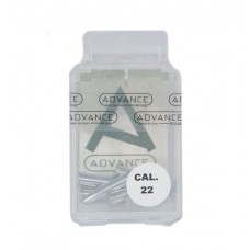 Фальш патрон 22к в блист. алюмин.