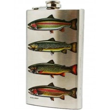 Фляга Expedition Рыбы металл 250 мл