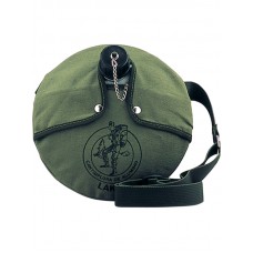 Фляга Laken 301 Redonda алюминий в чехле 1л хаки