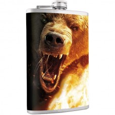 Фляжка Helios Медведь 240мл