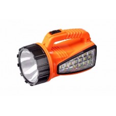 Фонарь Focusray 1230 1W+15SMD аккумуляторный