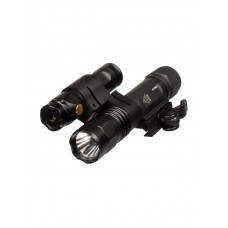 Фонарь Leapers LT-ELP39Q с зеленым лазерным целеуказателем