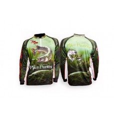 Футболка Crazy Fish реглан Pike hunter camo