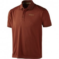 Футболка Harkila Gerit polo burnt orange