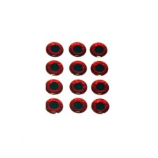 Глазки Fly Fishing голографические красные 3мм