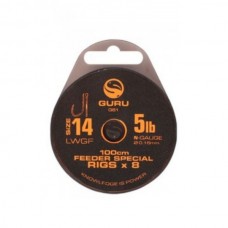Готовая оснастка Guru Feeder special rig LWGF №14 100cm