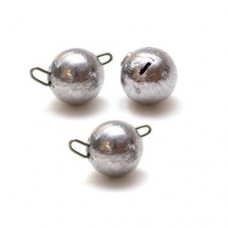 Груз Crazy Fish чебурашка вольфрам 2гр серебро уп.4шт