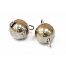 Груз Crazy Fish чебурашка вольфрам 5гр серебро уп.2шт