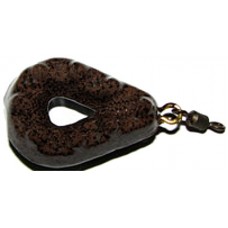 Груз Пох Капля-рамка с шипами 90гр коричневый и черный ил