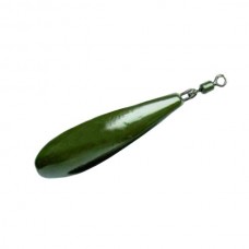 Груз Пох карповый Бомба 84гр темно-зеленый