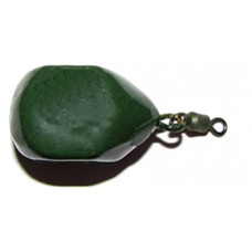 Груз Пох карповый Куб 120гр темно-зеленый