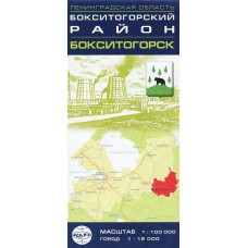 Карта Бокситогорский район