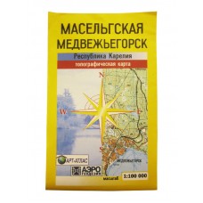 Карта Карелия Медвежегорск