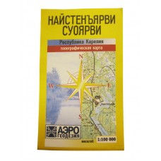 Карта Карелия Суоярви