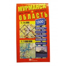 Карта Мурманская область