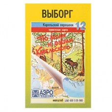 Карта по лесам и озерам Карельского №12