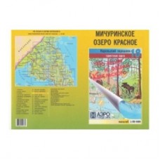 Карта по лесам и озерам Карельского №18