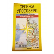 Карта Сегежа Карелия
