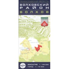 Карта Волховский район