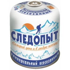 Картридж газовый Следопыт резьбовой 450г