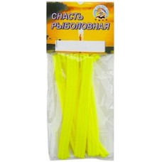 Кембрик Три Кита d 2,0х4,0 флуоресцентный желтый 10 см уп.20шт