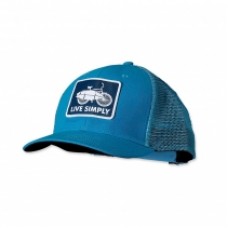 Кепка Patagonia Trucker Live Simply blue