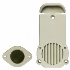 Клапан Bravo сливной с задвижкой серый 34-40мм