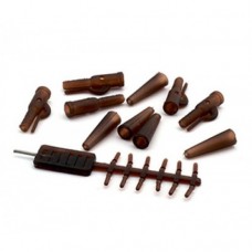 Клипса Nautilus безопасная Lead Clip Heavy Rubber Brown