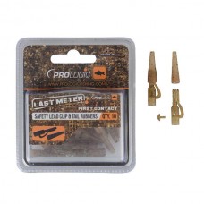 Клипса Prologic LM Mimicry safetly leadclip & tailrubber 10шт