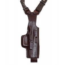 Кобура Хольстер ПМ модель V1 вертикальная кожа плечевая коричневая